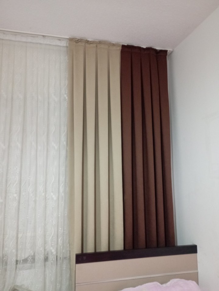 Bej Düz Perde - Görsel 2