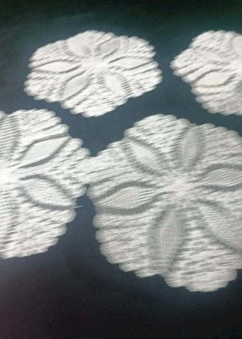 Bohem Stil Beyaz El İşi Dantel Takımı - Görsel 7