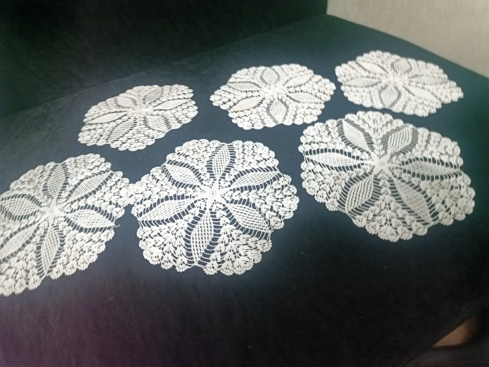 Bohem Stil Beyaz El İşi Dantel Takımı - Görsel 4