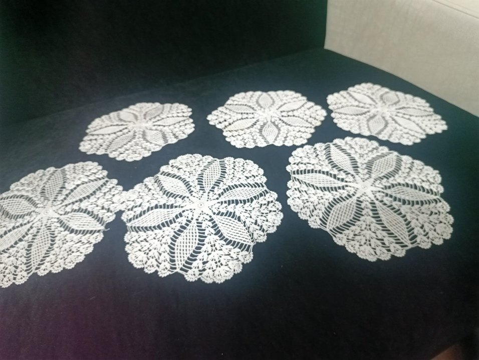 Bohem Stil Beyaz El İşi Dantel Takımı - Görsel 3