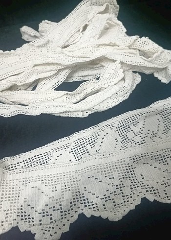 El Yapımı Bohem Dantel Şerit - Görsel 4