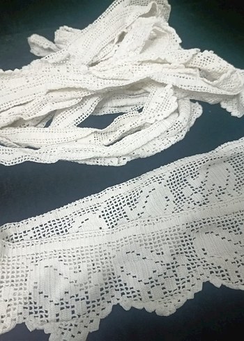 El Yapımı Bohem Dantel Şerit - Görsel 5