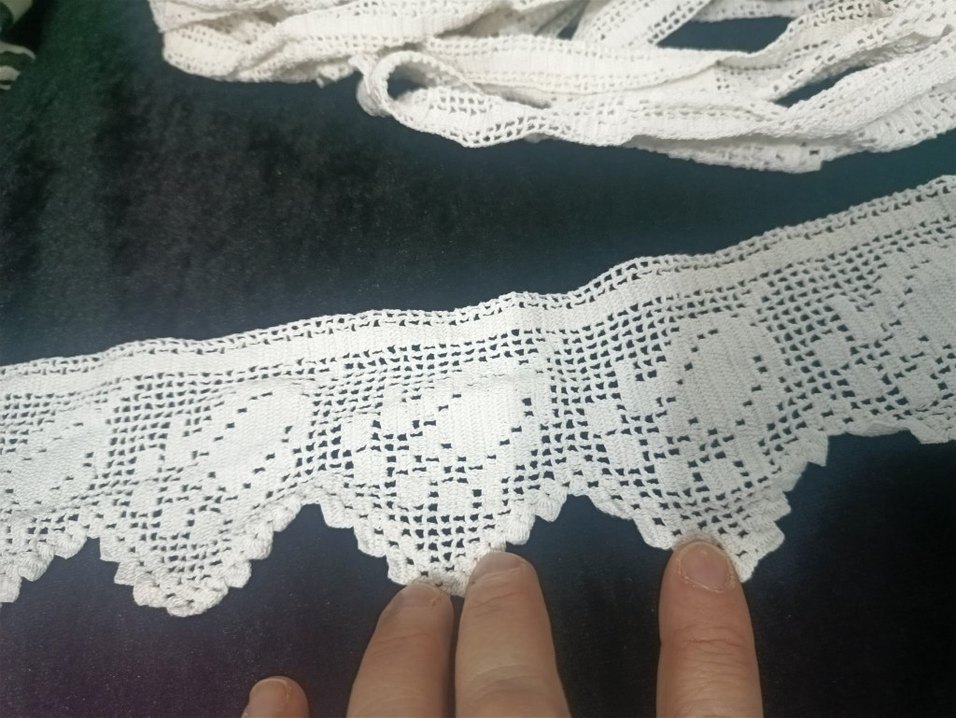 El Yapımı Bohem Dantel Şerit - Görsel 2