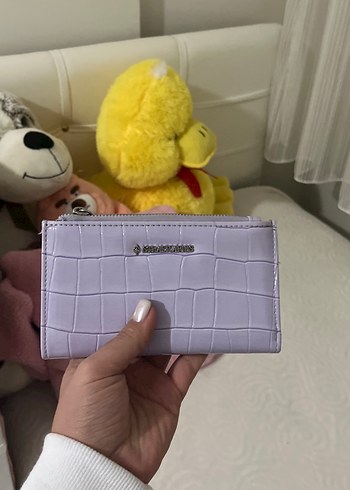 Fermuarlı Mor Kadın Cüzdanı - Görsel 3