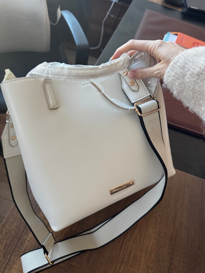 Aldo Carafe Kadın Beyaz Çanta - Görsel 5