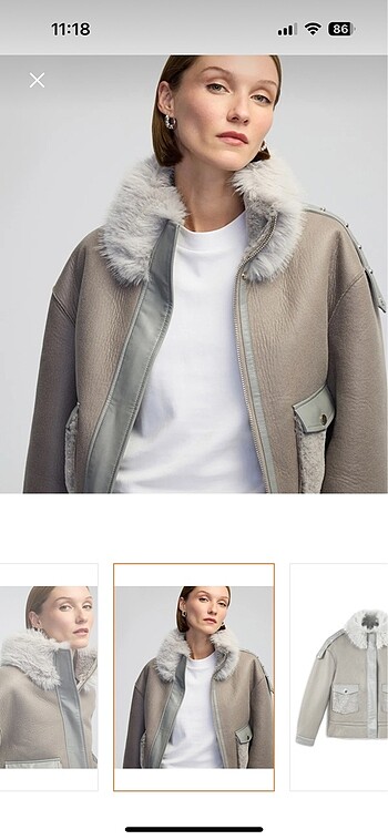 İpekyol mont - Görsel 2