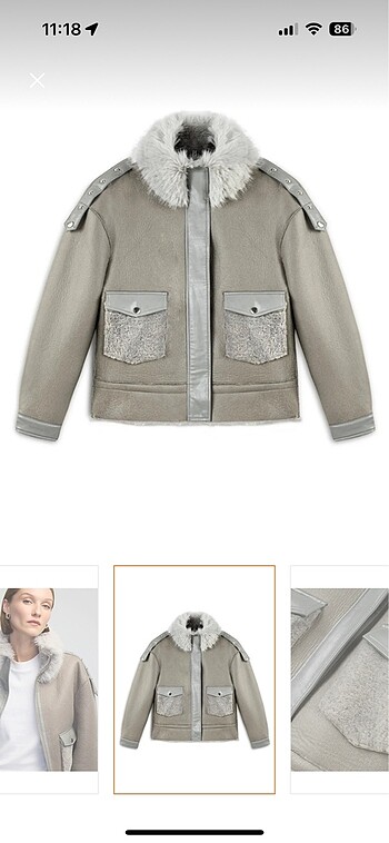 İpekyol mont - Görsel 3