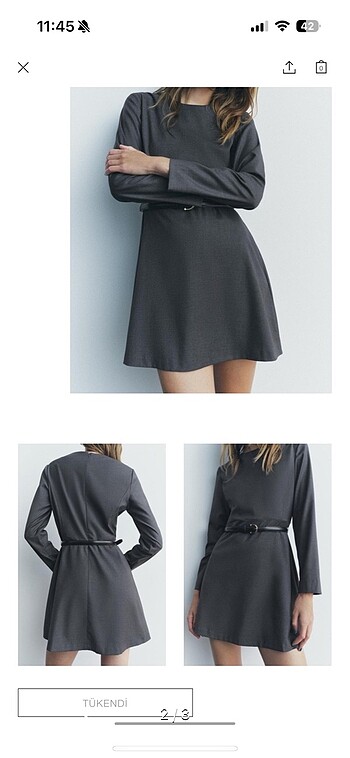Zara elbise - Görsel 2