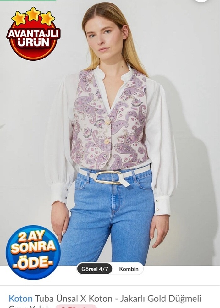 Koton yelek - Görsel 2