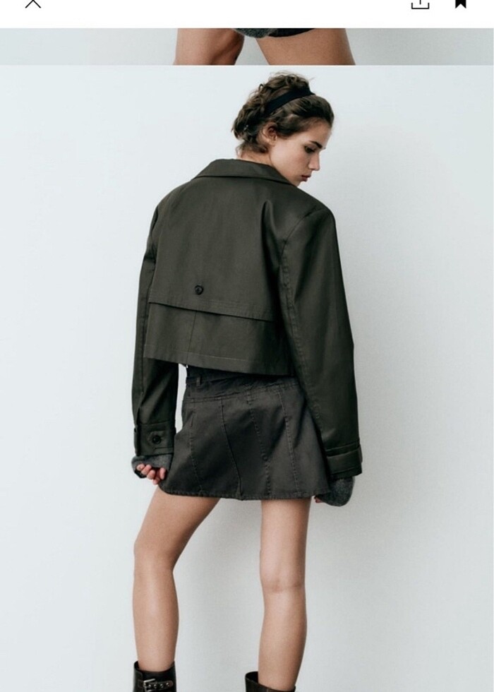 Zara trenckot - Görsel 3