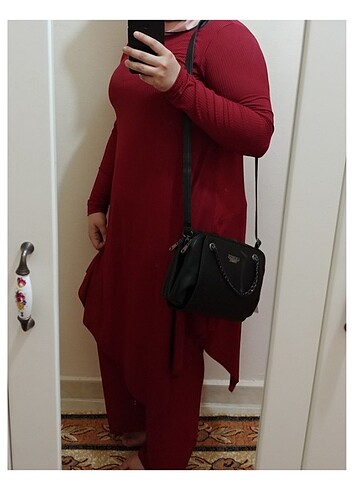 xl Beden Yazlik- baharlik ikili takım (tunik ve pantalon)