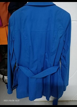 H&M Trençkot ve mavi renk
