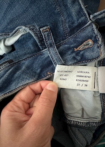 xs Beden Kadın Mavi Normal Boy Kot Pantolon