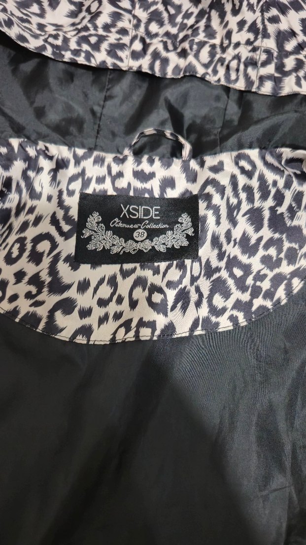 Leopar Desenli yağmurluk.. - Görsel 5