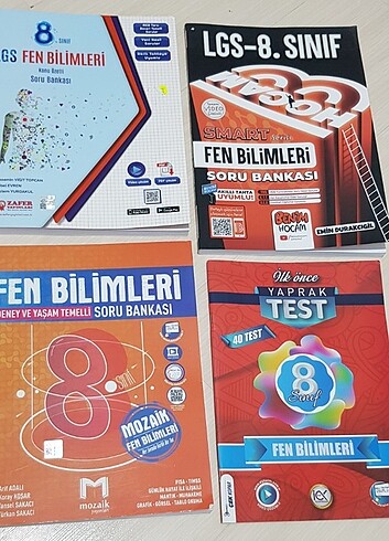 8. sınıf lgs kaynak test kitap