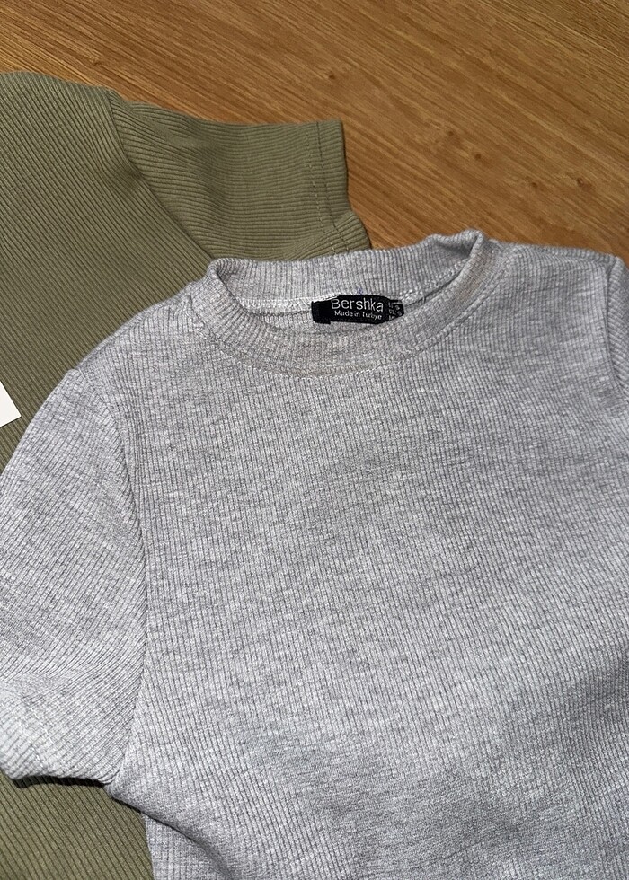 Bershka crop - Görsel 5