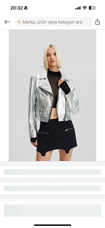 Mini etek BERSHKA