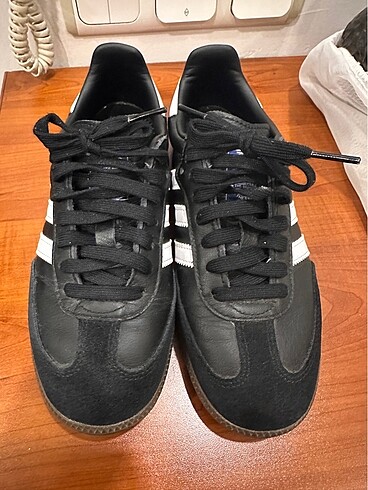 37,5 Beden siyah Renk Adidas samba siyah