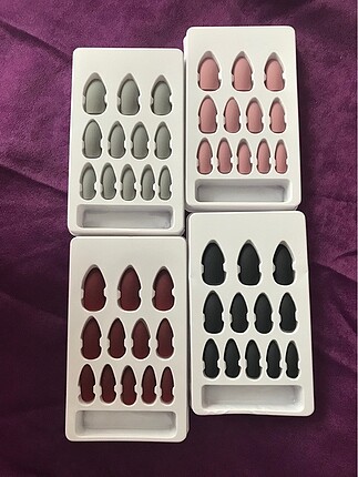 3 paket takma tırnak