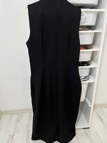 Önü düğmeli elbise - Görsel 4