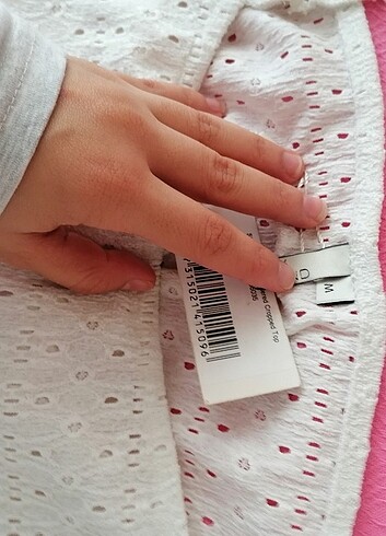 Beyaz crop bluz 