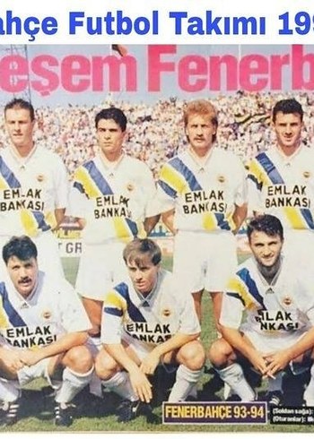 Fenerbahçe 1993 1994 Adidas Beyaz Forma - Görsel 6