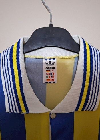 Fenerbahçe Nostalji Çubuklu Forma - Görsel 6