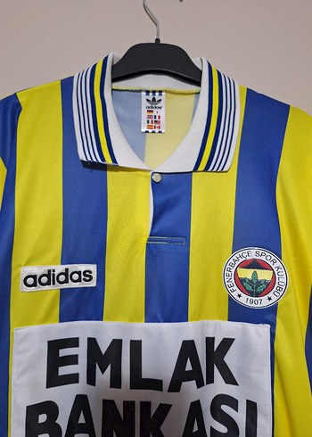 Fenerbahçe Nostalji Çubuklu Forma - Görsel 3