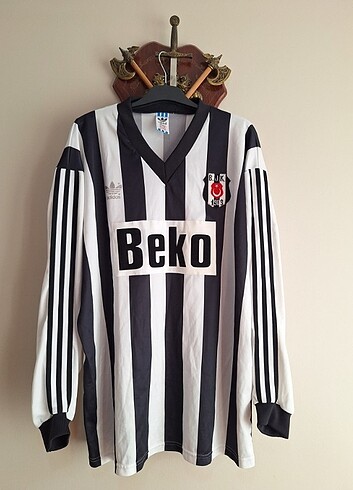 Beşiktaş 1989 Adidas Çubuklu Forma 