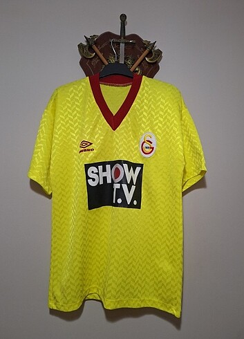 Galatasaray 1992 Umbro Sarı Forma 