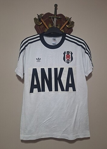 Beşiktaş 1982 1983 Adidas Beyaz Forma 