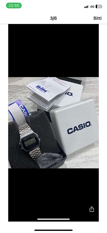 Casio Casio kol saati retro