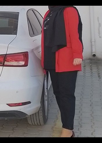 xl Beden Kırmızı Kadın Blazer Ceket