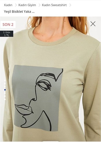 LC Waikiki Bej Baskılı Kadın Sweatshirt lcw