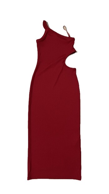 xs Beden Pull&bear kırmızı elbise
