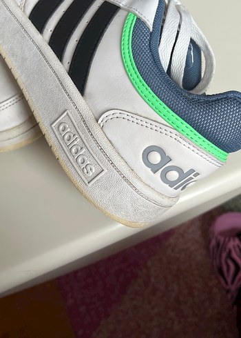 Beyaz Kadın Spor Ayakkabı Velcro Detaylı - Görsel 3