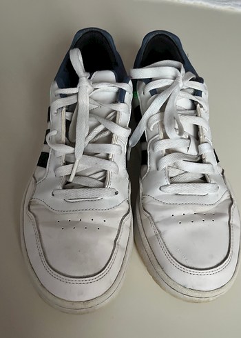 Beyaz Kadın Spor Ayakkabı Velcro Detaylı - Görsel 7