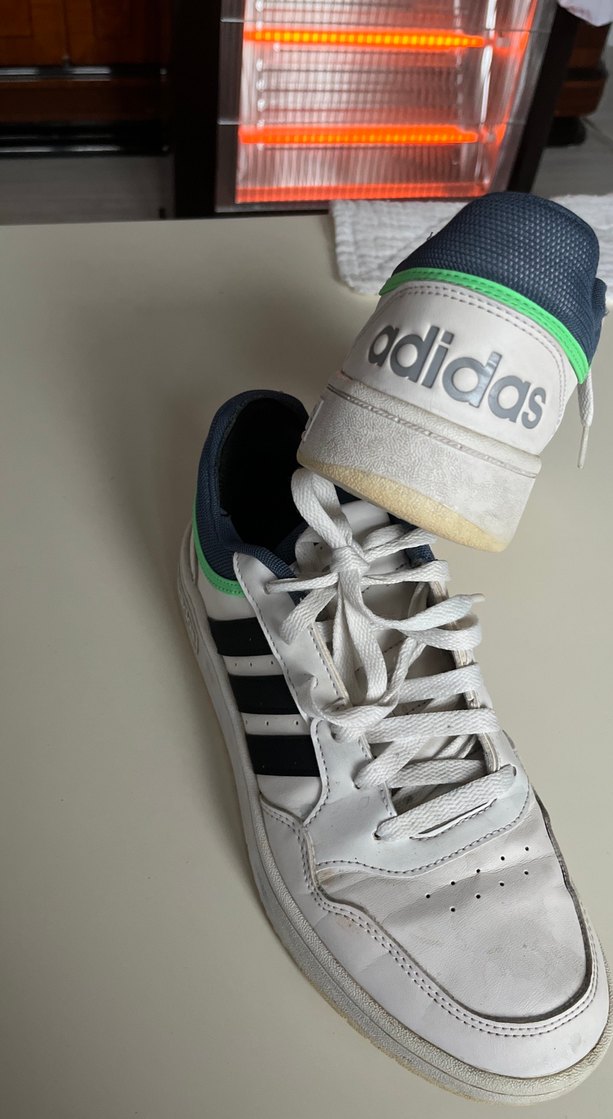 Beyaz Kadın Spor Ayakkabı Velcro Detaylı - Görsel 2