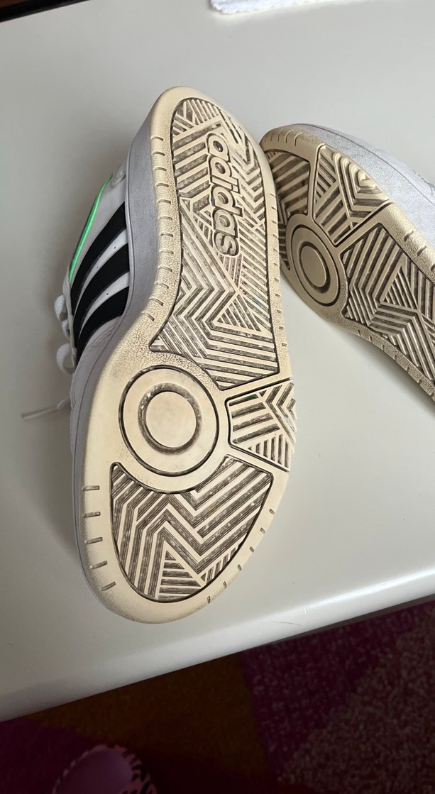 Beyaz Kadın Spor Ayakkabı Velcro Detaylı - Görsel 4