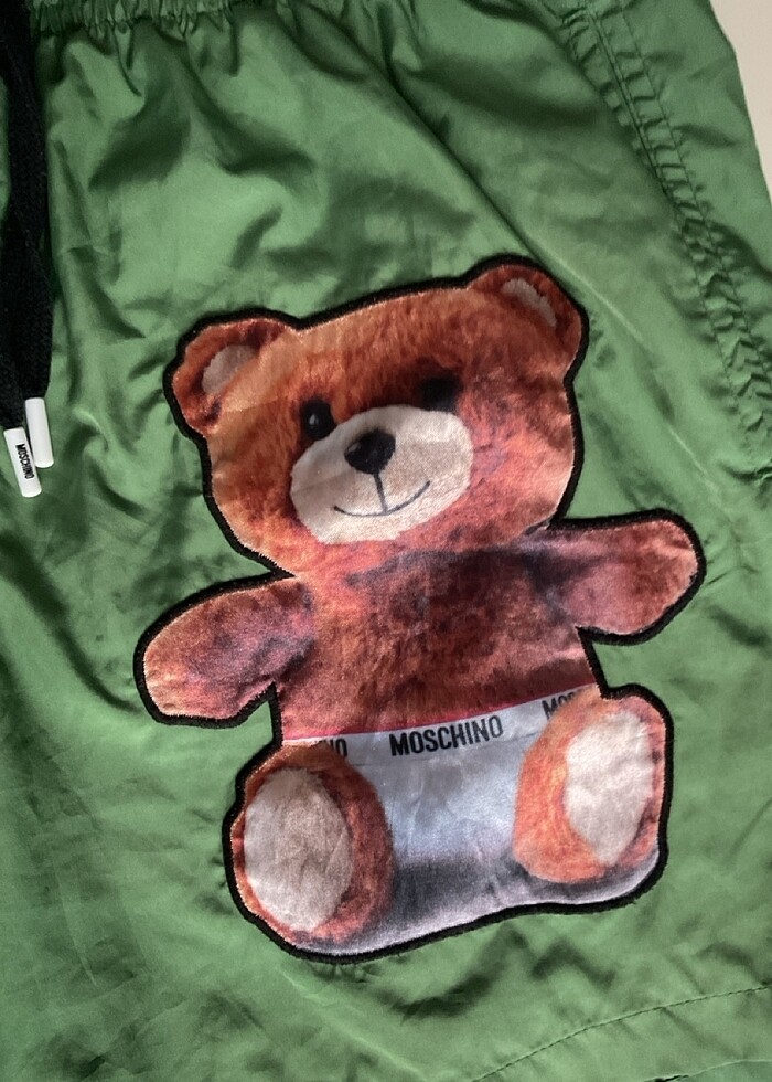 Moschıno yeşil erkek DENİZ şort - Görsel 2