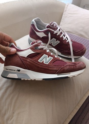 Bordo New Balance 991,5 Spor model Ayakkabı