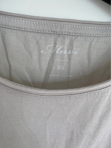 xs Beden Mavi tshirt