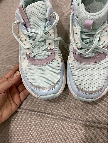 36 Beden turkuaz Renk Skechers spor ayakkabı