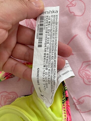 s Beden Bershka strablez bikini üst