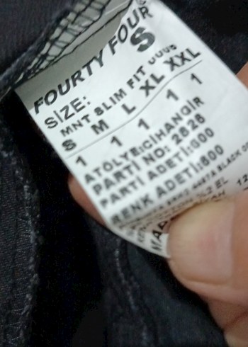 s Beden siyah Renk Siyah Kadın Denim Ceket, Düğmeli, Regular S