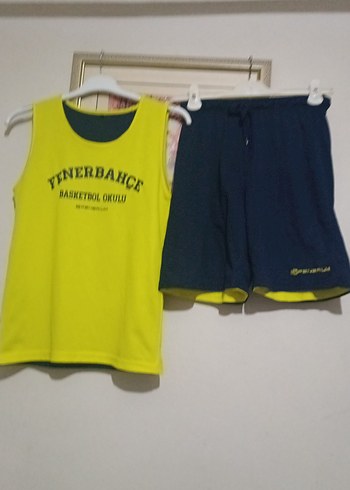 Fenerbahçe Sarı  lacivert  Basketbol Takım Forması - Görsel 11