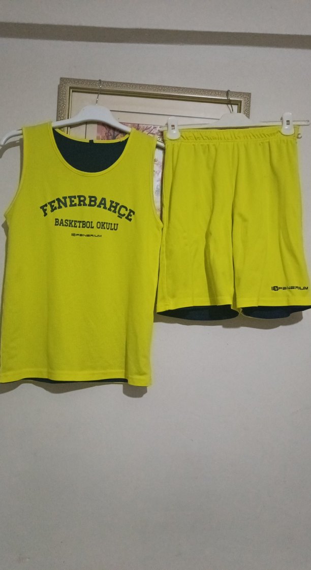 Fenerbahçe Sarı  lacivert  Basketbol Takım Forması - Görsel 2