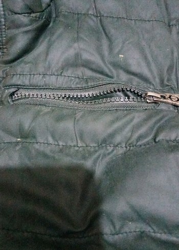 Erkek Yeşil Fermuarlı Yelek  XXL iş  yelegi - Görsel 8