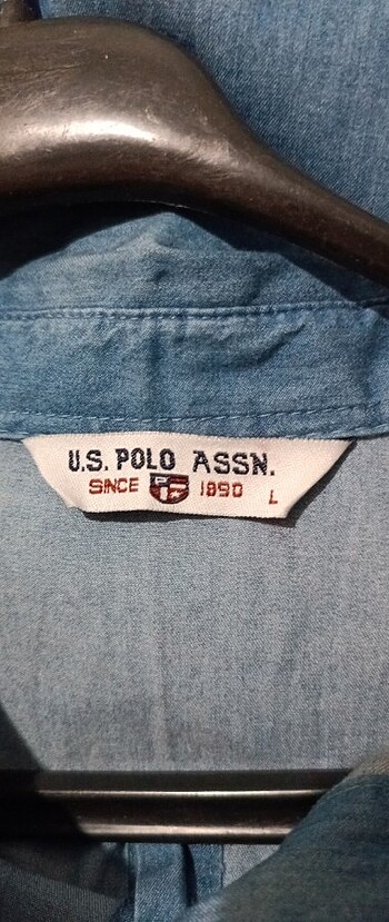 l Beden mavi Renk Yeni ürün polo L. ince kot tunik gömlek