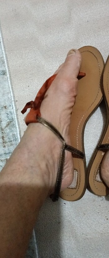 Zara Yazlık parmak arası sandalet terlik ayakkabı 40 .ZARA 